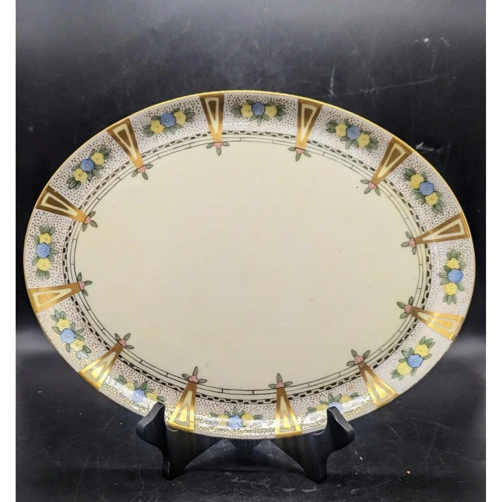 Antique Art Deco J.Pouyat Limoges 12